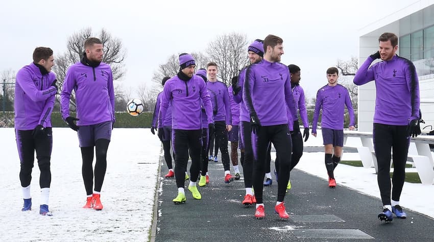 Tottenham treino