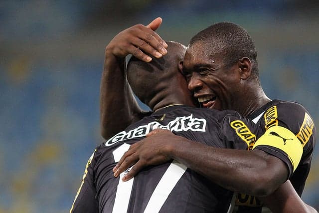 Hyuri e Seedorf - Botafogo