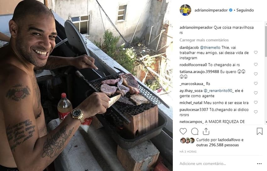 Adriano Imperador Intagram