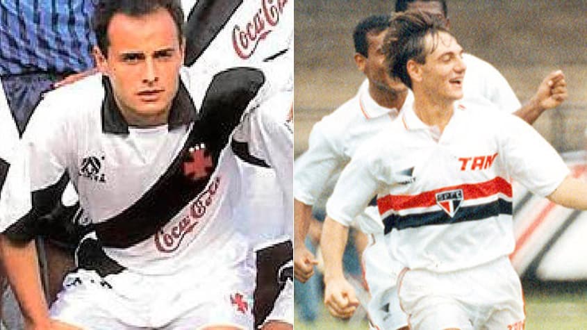 Montagem Leandro Ávila (Vasco) / Doriva (São Paulo)