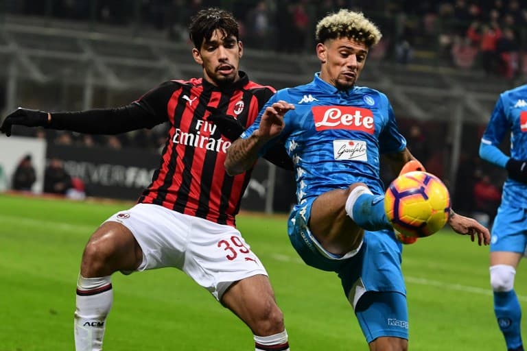 Milan x Napoli - Lucas Paqueta