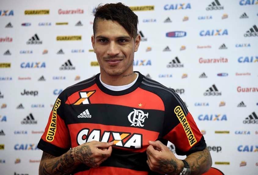 Paolo Guerrero Chegada no Flamengo em 2015