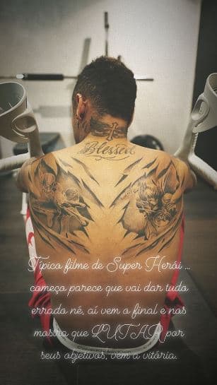 neymar mensagem