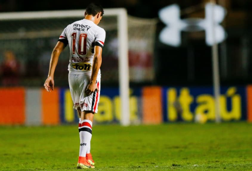 Ganso lesionado pelo São Paulo