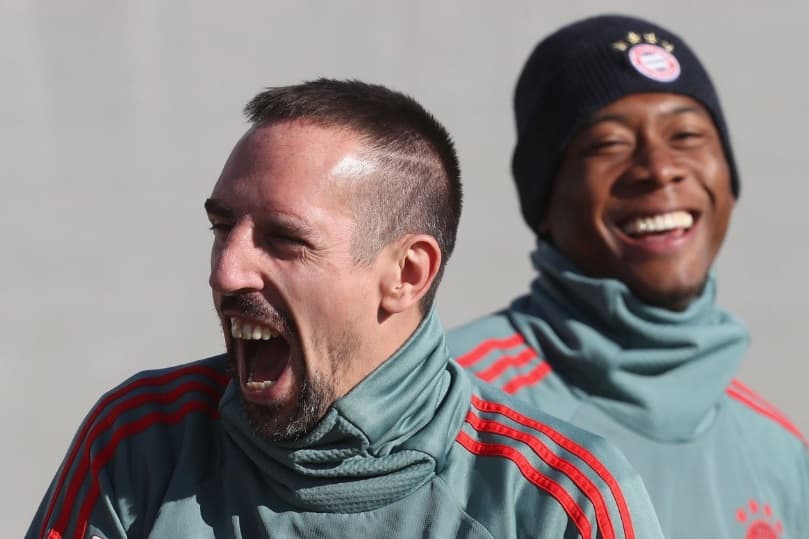 Ribery e Alaba