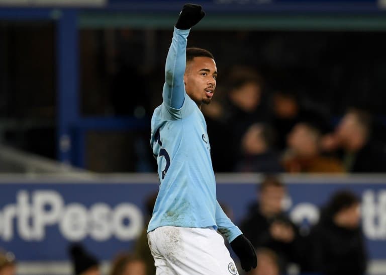 Everton x City - Gabriel Jesus