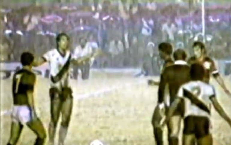 Vasco 1 x 0 Flamengo - 1981 (Foto: Reprodução)