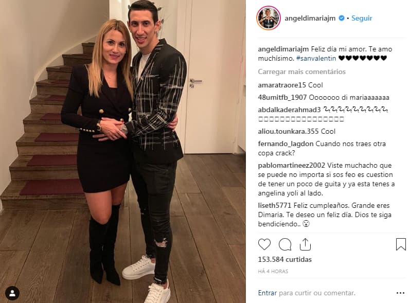 Valentine's Day - Angel di Maria e Jorgelina Cardoso