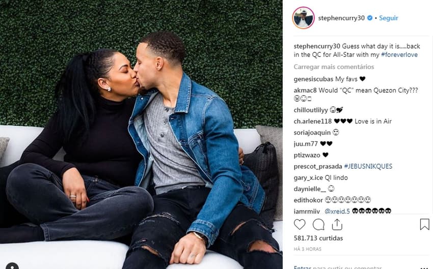 Valentine's Day - Steph Curry e Ayesha