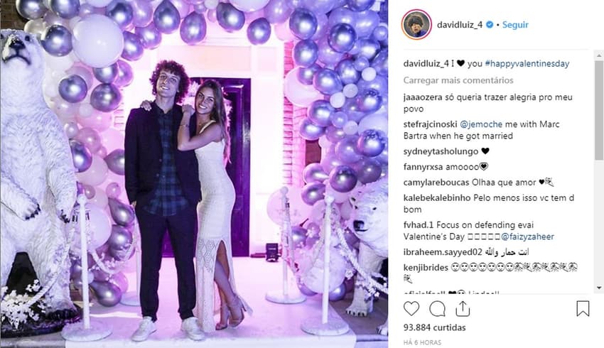 Valentine's Day - David Luiz e Bruna Loureiro