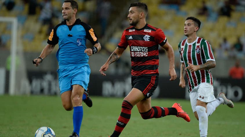 Flamengo x Fluminense Arrascaeta