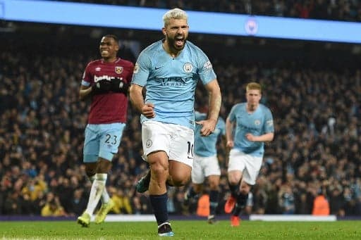 Agüero - Manchester City x West Ham