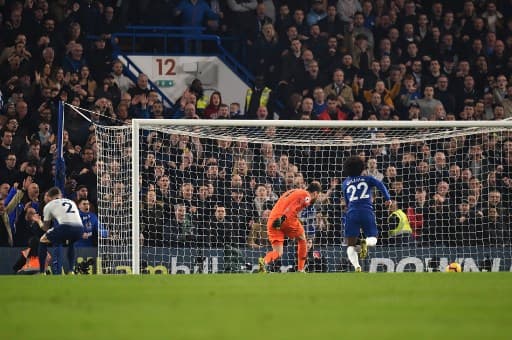 Trippier, Caballero e Willian - Chelsea x Tottenham