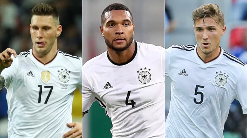 Montagem Niklas Süle Jonathan Tah Niklas Stark