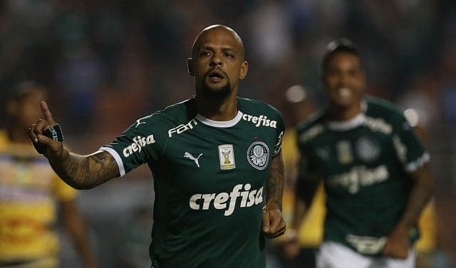 Palmeiras x Novorizontino Felipe Melo