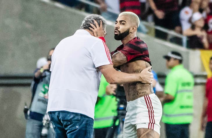 Flamengo x Fluminense - Gabigol e Abel