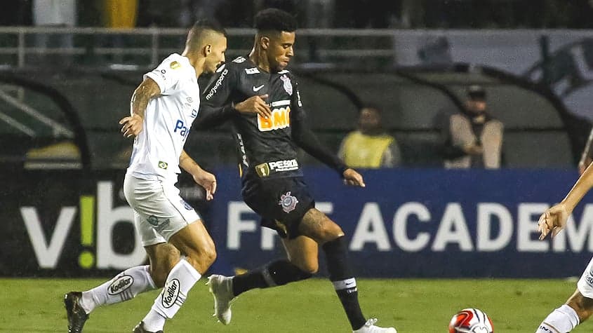 Santos x Corinthians Gustavo