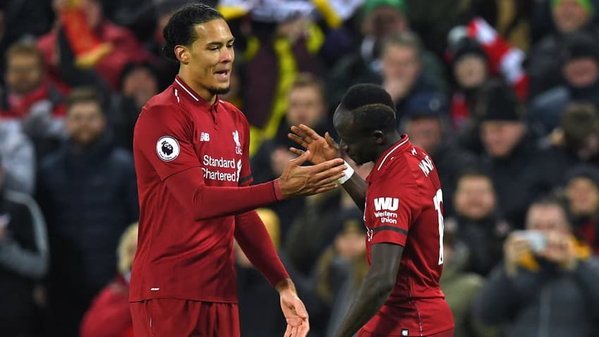 Virgil Van Dijk e Sadio Mané