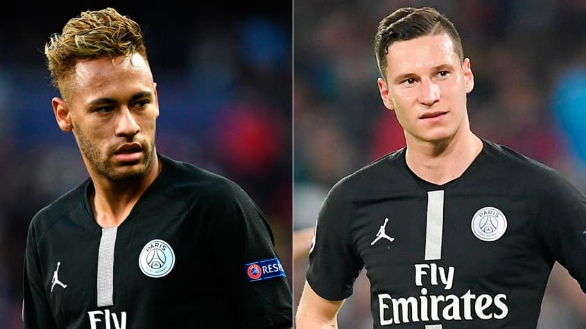 Montagem - Neymar x Draxler