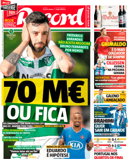 Bruno Fernandes capa 2