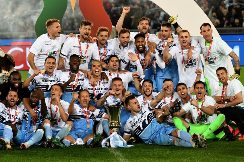 Lazio - Campeã da Copa da Itália