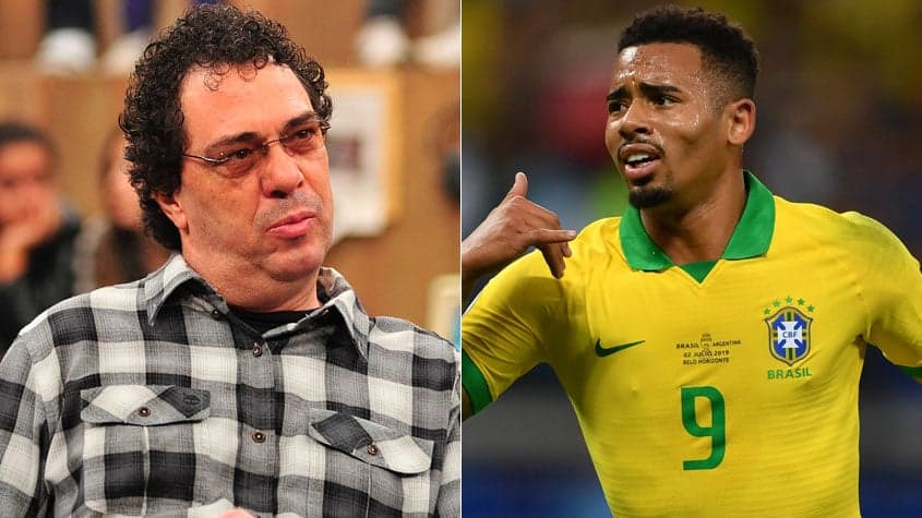 Montagem - Casagrande e Gabriel Jesus