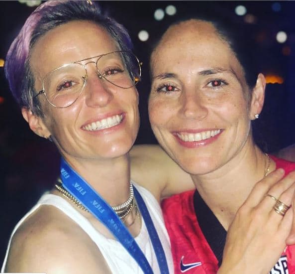 Megan Rapinoe e Sue Bird