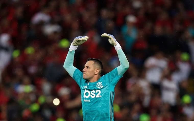 Diego Alves - Comemorando