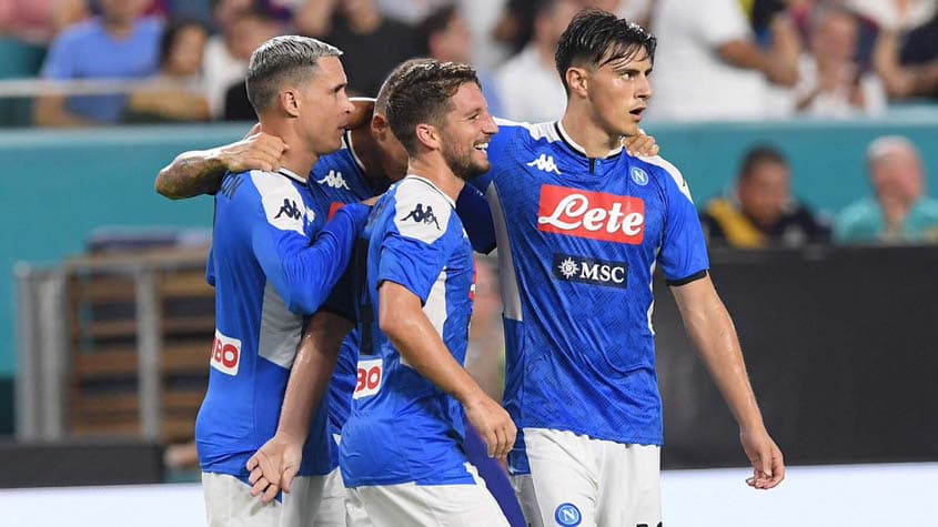 Barcelona x Napoli - Amistoso