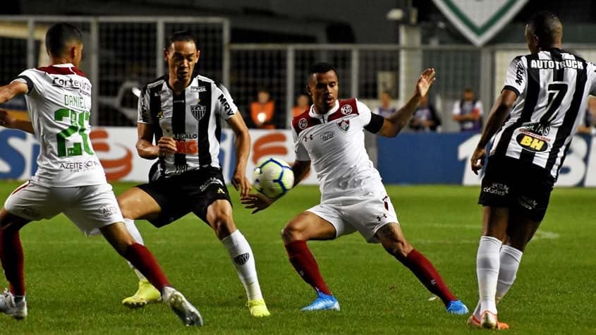 Atlético-MG x Fluminense - Daniel, Ricardo Oliveira, Allan e Elias