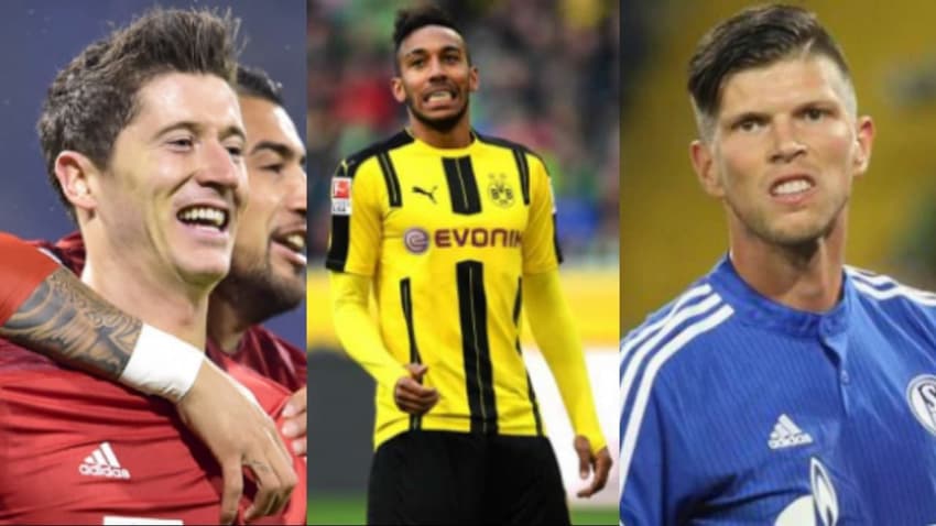 Lewandowski - Aubameyang - Hunterlaar