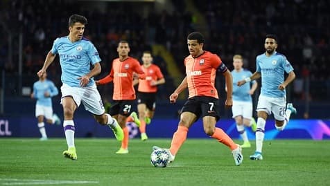 Shakhtar Donetsk x Manchester City