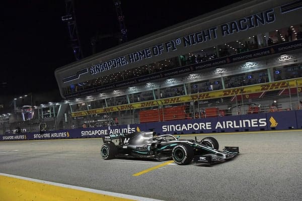 Lewis Hamilton (Mercedes) - GP de Singapura