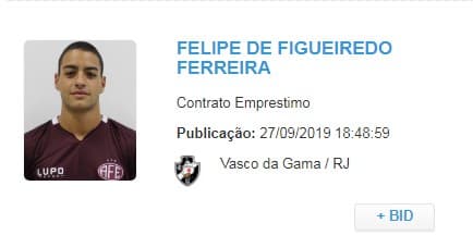 Felipe Ferreira - Vasco