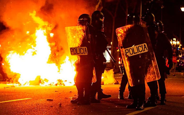 Manifestações - Catalunha