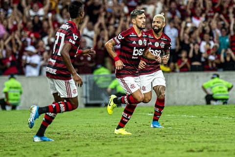 Bruno Henrique, Arrascaeta e Gabigol