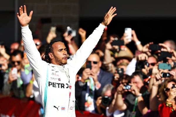 Lewis Hamilton - hexa - F1 2019 Estados Unidos