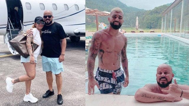 Gabigol e Rafaella Santos