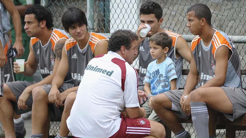 Mariano - treino Fluminense