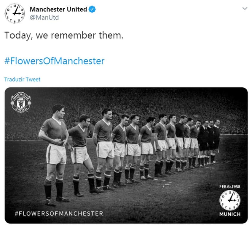 Homenagem - Manchester United