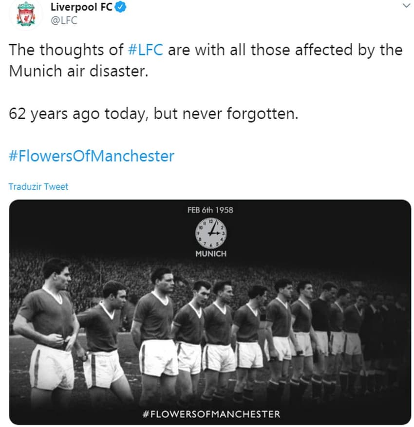 Homenagem - Manchester United