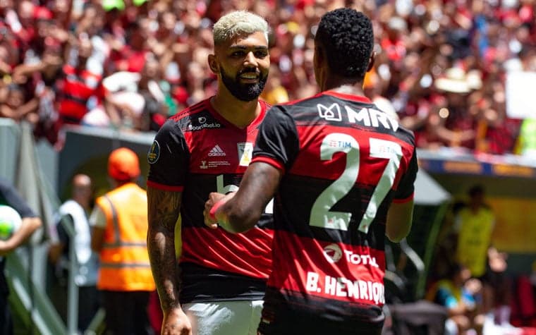 Flamengo x Athletico-PR - Comemoração