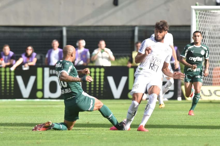 Felipe Melo - Santos x Palmeiras