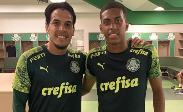 Gustavo Gómez Ruan Nascimento Filho Narciso Palmeiras