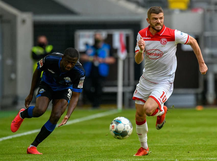 Fortuna Düsseldorf x Paderborn - Disputa