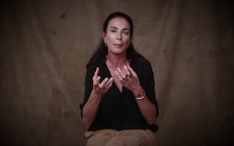 Isabel Salgado, ex-jogadora da seleção de vôlei (Foto: Reprodução/YouTube)