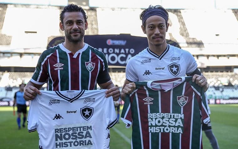 Fluminense x Botafogo - Protesto