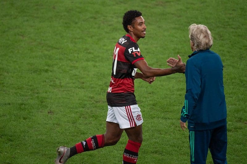 Vitinho e Jorge Jesus - Flamengo