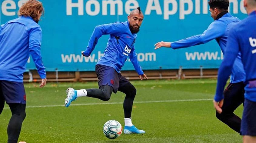 Vidal - Treino