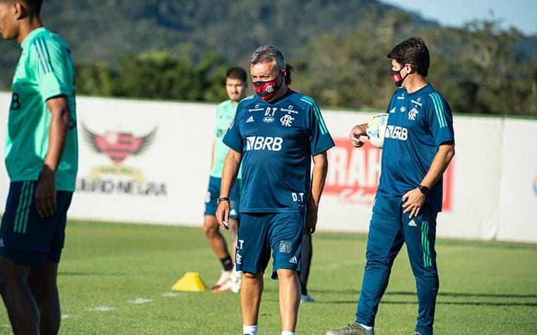 Domènec Torrent - Treino Flamengo